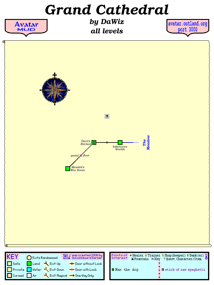 Avatar MUD Area Map - Grand Cathedral.GIF
